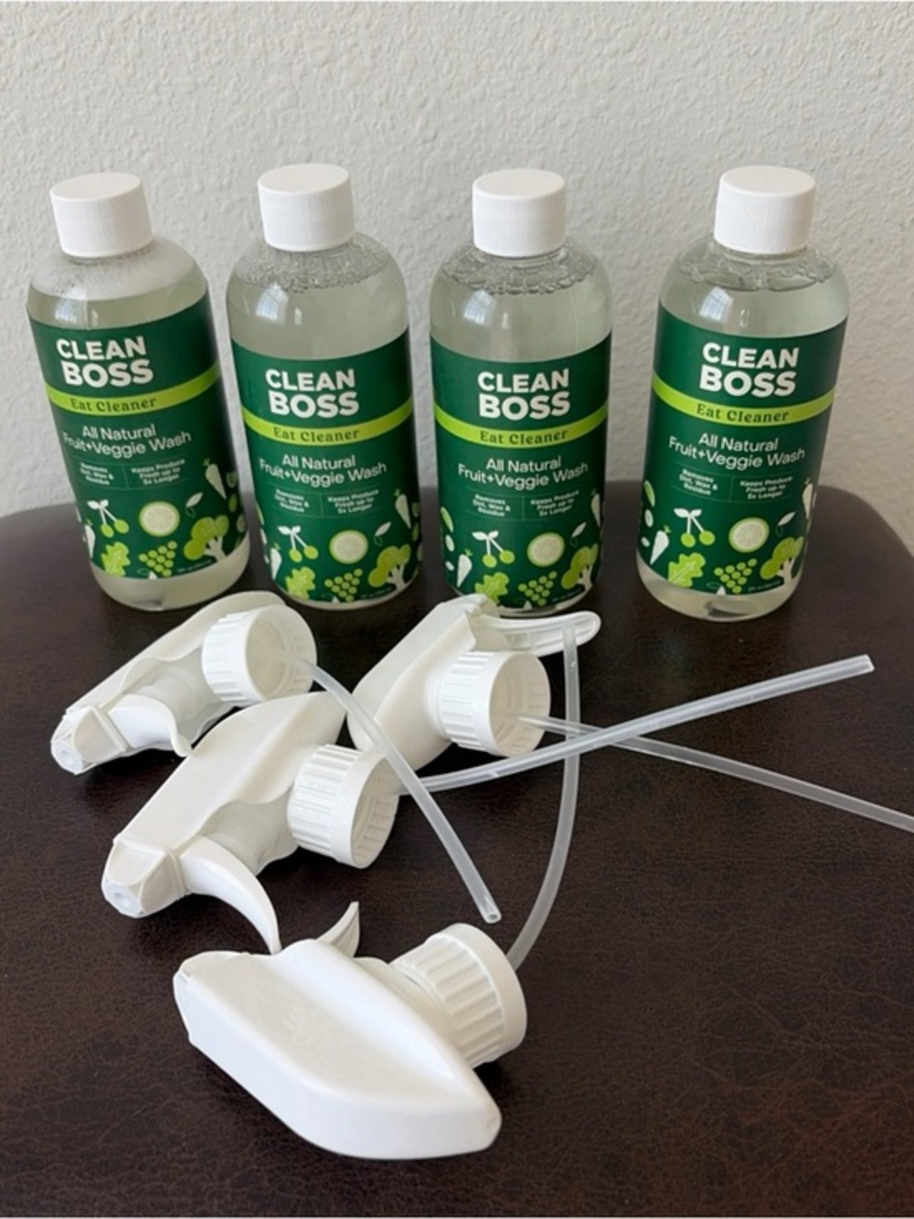 JOY Clean Boss Eat Cleaner Fruit & Veggie Natural Wash & Preserver-4 pc 12 oz